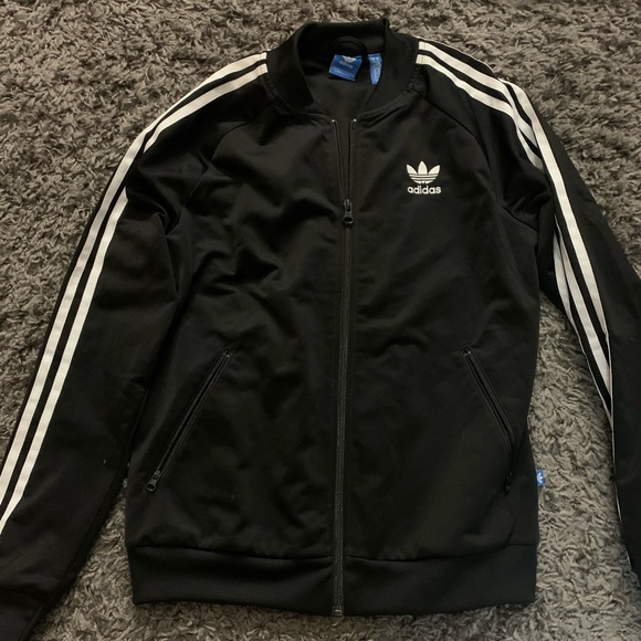 adidas Other - Junior sz m uk sz 14 adidas 3 stripe jacket